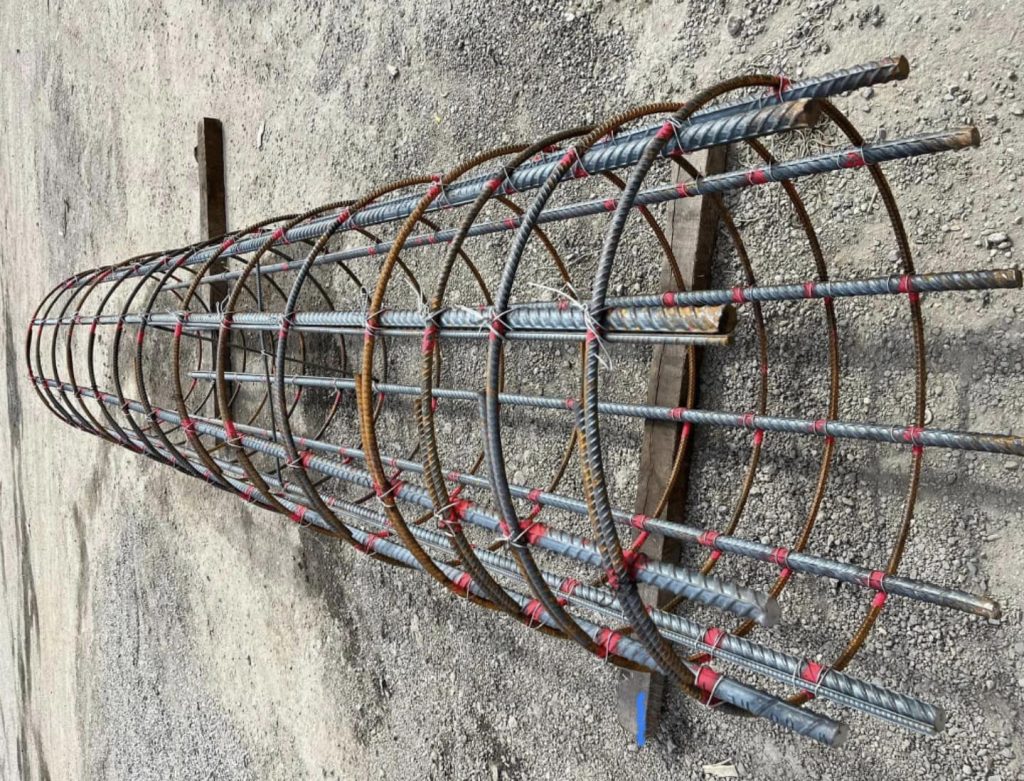 How To Calculate Cutting Length Of Circular Ties Links Civil