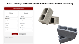 Block Quantity Calculator – Estimate Block for Your Wall Accurately