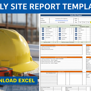 Daily Site Report Template -2 for Construction Projects